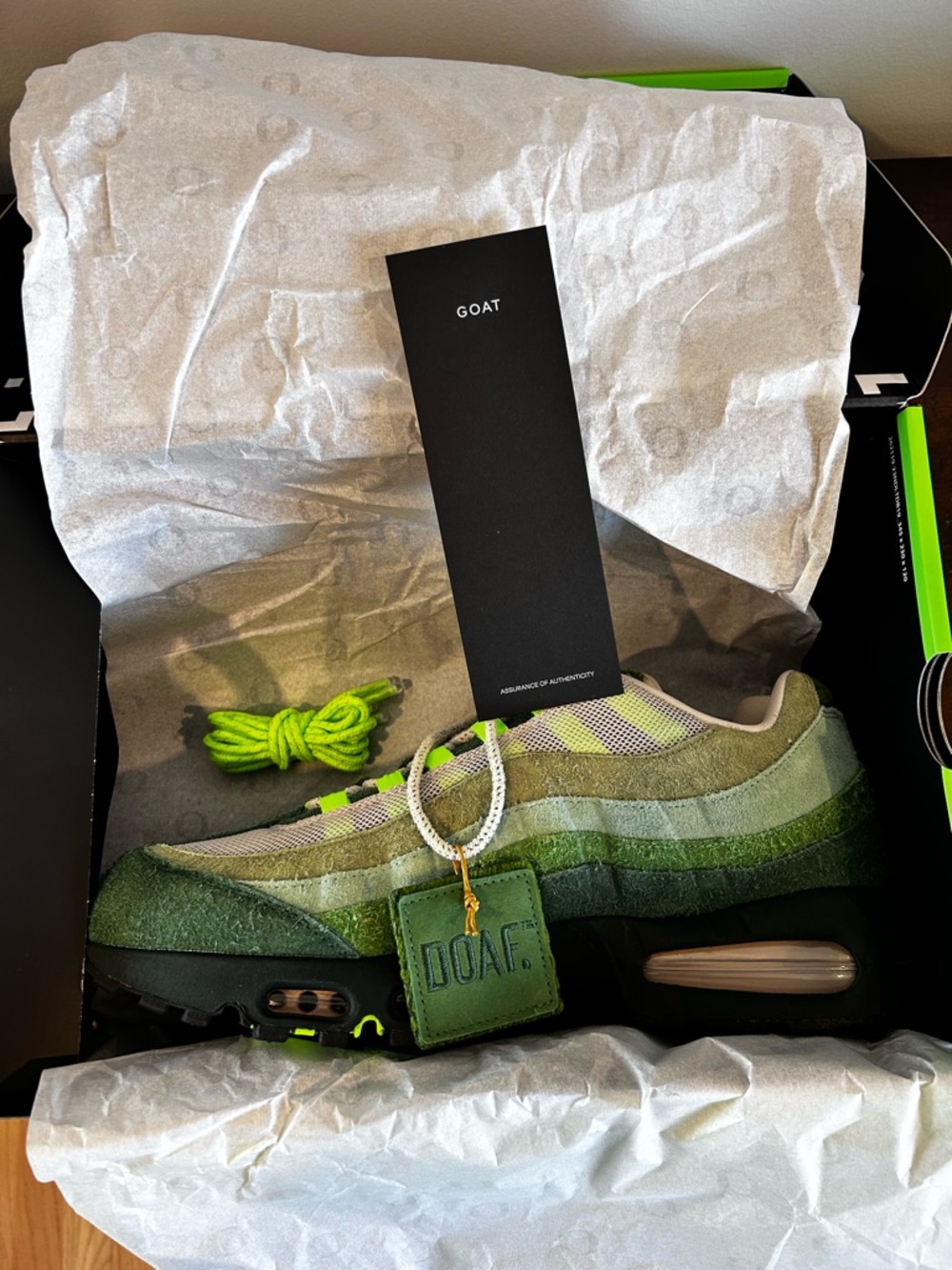 Nike Air Max 95 BB DOAF Oregon “Deep in the Woods” - Picture 10 of 12